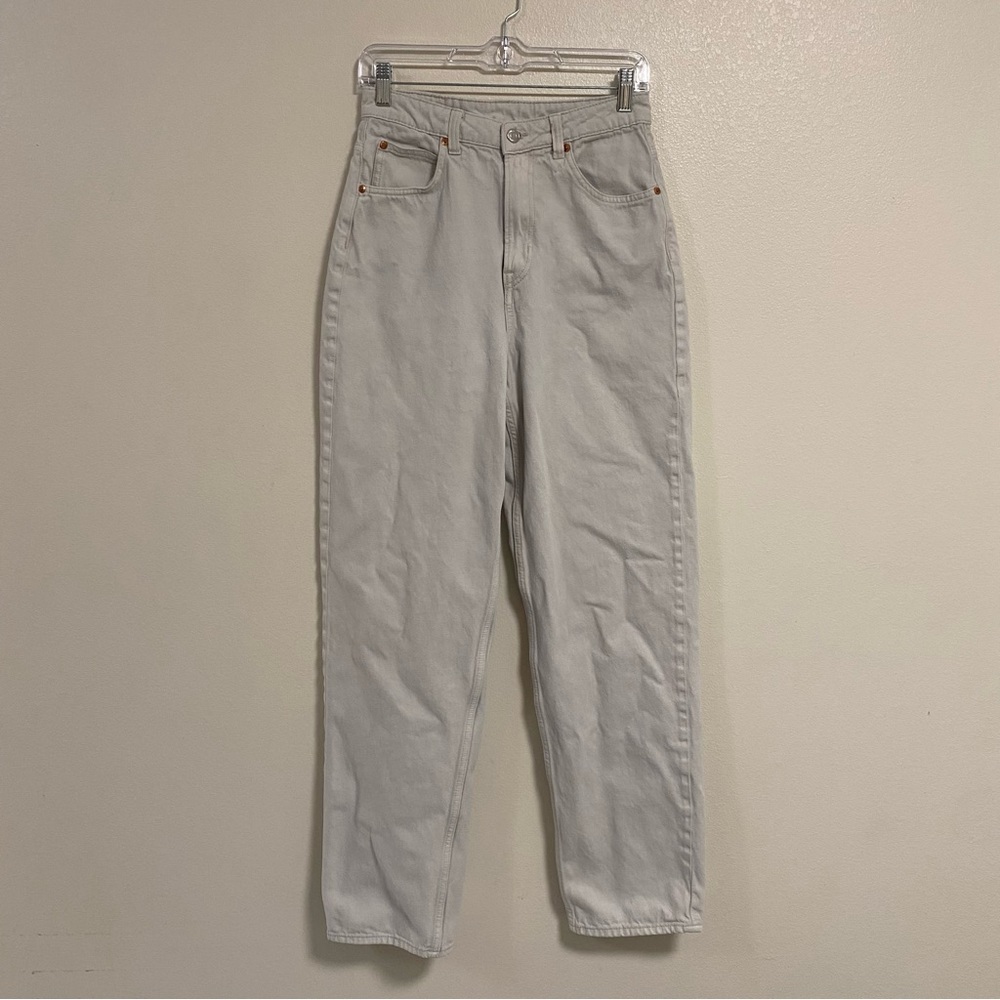 &Denim Jeans Women’s Size 4 light wash 90s Baggy Ultra High Waist Jeans